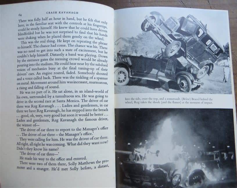 Crash Kavanagh - A.Richardson 1953 1st Edition - foxing