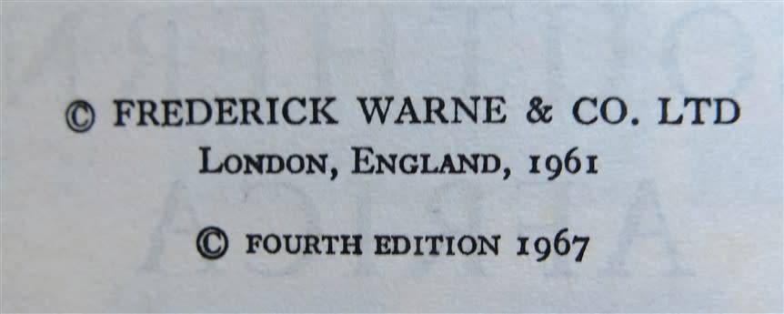 Encyclopaedia of Southern Africa - Eric Rosenthal 4th Ed 1967 with Dustcover