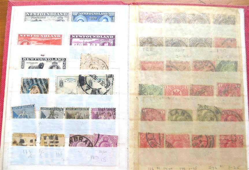 Small Pocket Albun with Older World Stamps