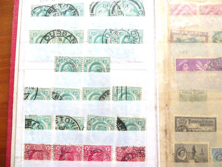 Small Pocket Albun with Older World Stamps