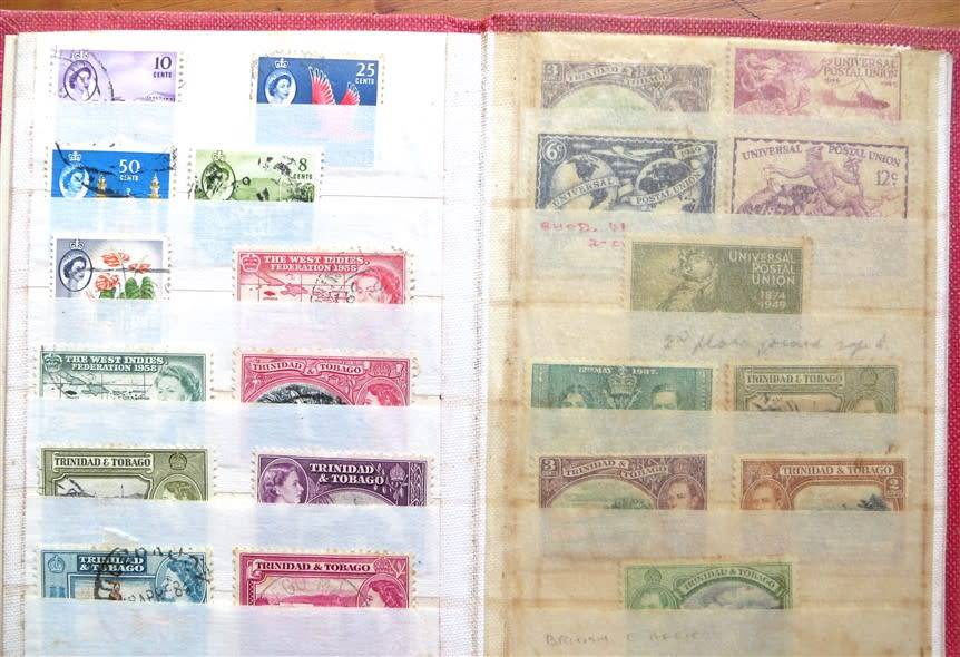 Small Pocket Albun with Older World Stamps