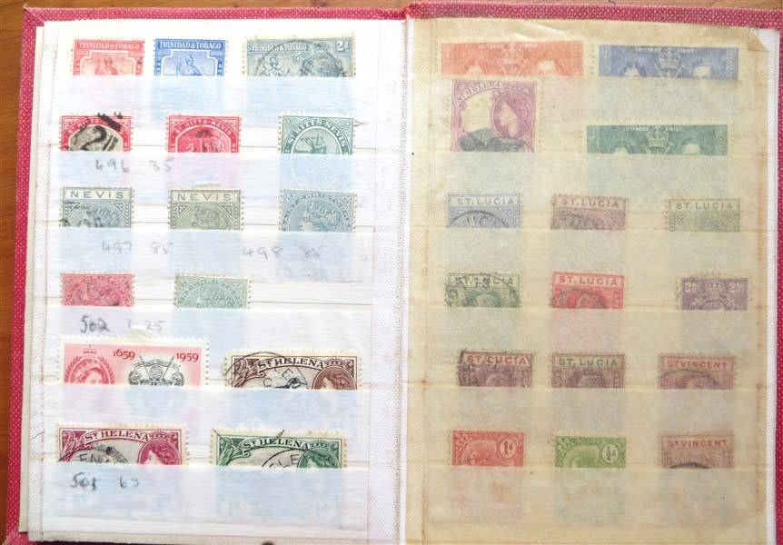 Small Pocket Albun with Older World Stamps