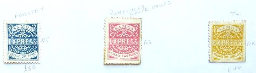 1877 Samoa express Lot - High Value R5000.00