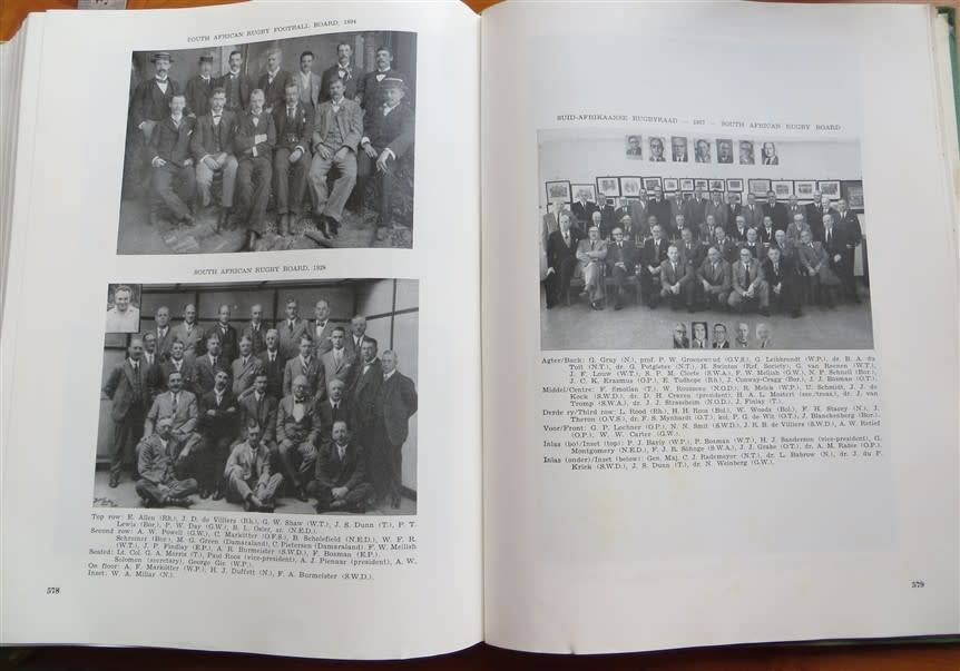 1889 - 1964 75th Anniversary Springbok Rugby Annals Hardcover D.H Craven