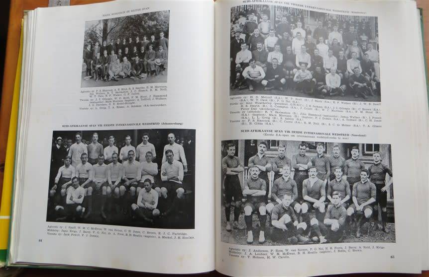 1889 - 1964 75th Anniversary Springbok Rugby Annals Hardcover D.H Craven
