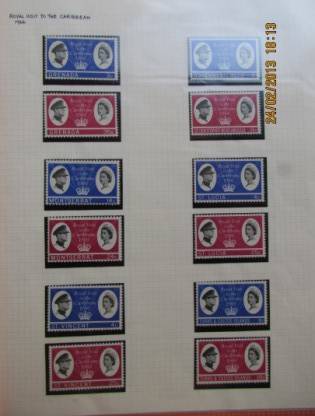 SPECIAL ROYAL VISIT STAMP ISSUES - CAT. VALUE R450.00 - R1 START