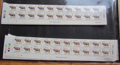 ZIMBABWE SET OF 1A + 1B TYPE -RARE- * R1 START * BID PER SET