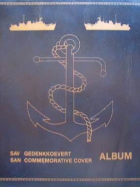 SA NAVY SIGNED !! FDC COLLECTION-IN OFFICIAL ALBUM -CRAZY R1