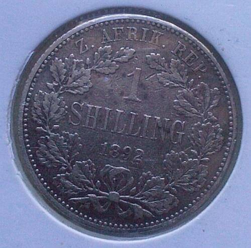 1892 ONE SHILLING