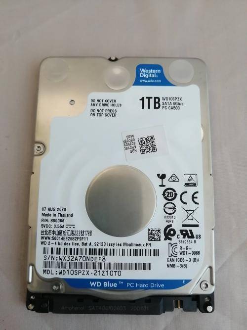 Western Digital 1TB 2.5 Har Drive