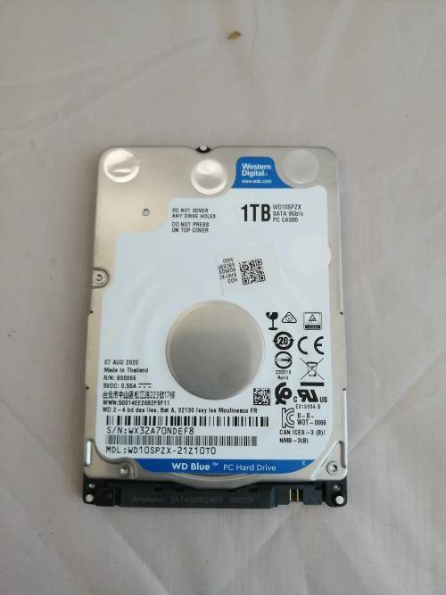 Western Digital 1TB 2.5 Har Drive