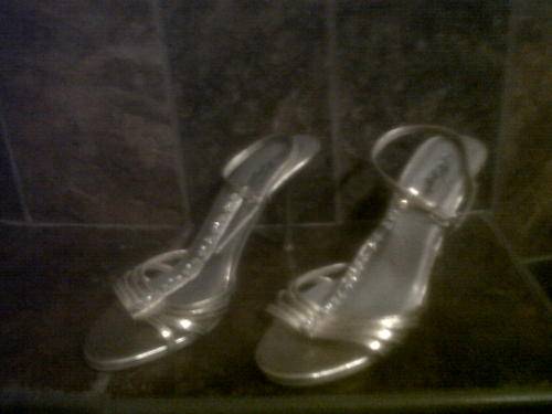 Diamante Rage Stilettos - Size 6