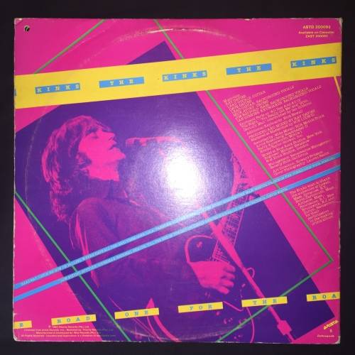 The Kinks - One For The Road (Live) (LP) Vinyl Record DOUBLE ALBUM