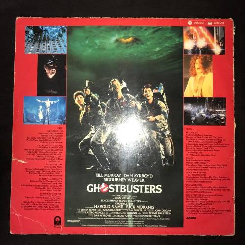 Various - Ghostbusters (Original Soundtrack Album) (LP) Vinyl Record