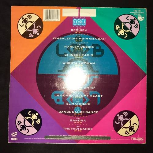 London Boys - The Twelve Commandments Of Dance (LP) Vinyl Record (1st Album)