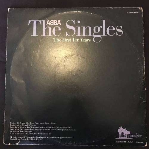 ABBA - The Singles (Hits) (LP) Vinyl Record DOUBLE ALBUM