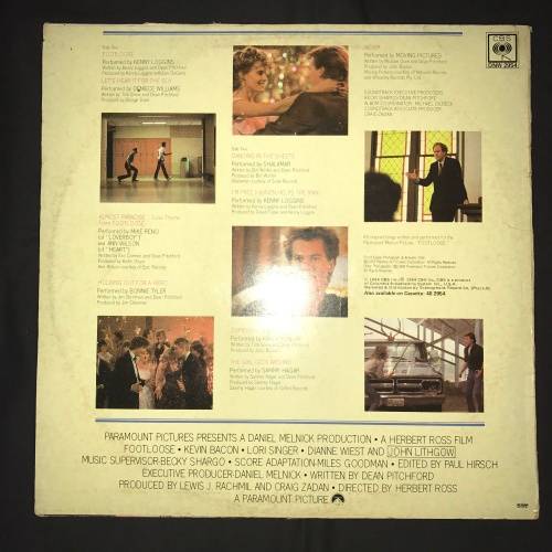Various - Footloose (Original Soundtrack of The Motion Picture) (LP) Vinyl Record