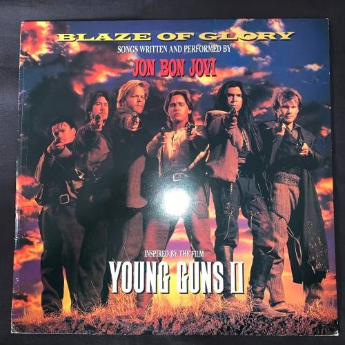Jon Bon Jovi - Blaze Of Glory (LP) Vinyl Record (1st Album)