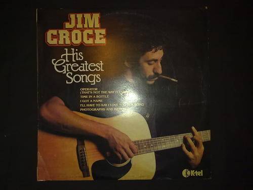 Jim Croce - His Greatest Songs (LP) Vinyl Record