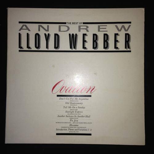 Andrew Lloyd Webber - Ovation (The Best Of Andrew Lloyd Webber) (LP) Vinyl Record