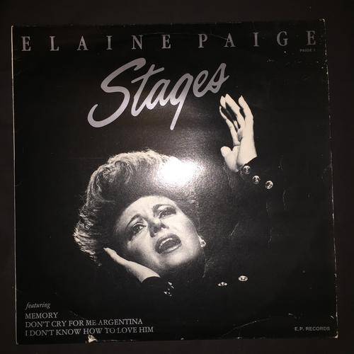 Elaine Paige - Stage (LP) Vinyl Record