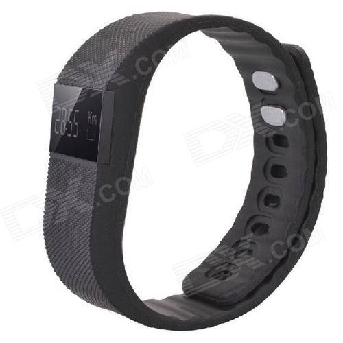 TW64 OLED Bluetooth V4.0 Smart Bracelet Wristband - Black
