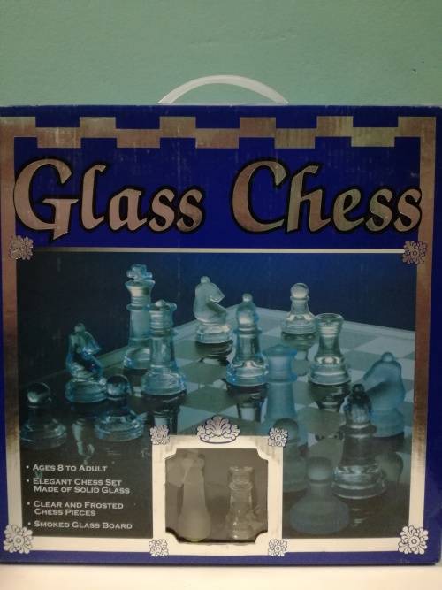 Glass Chess Set