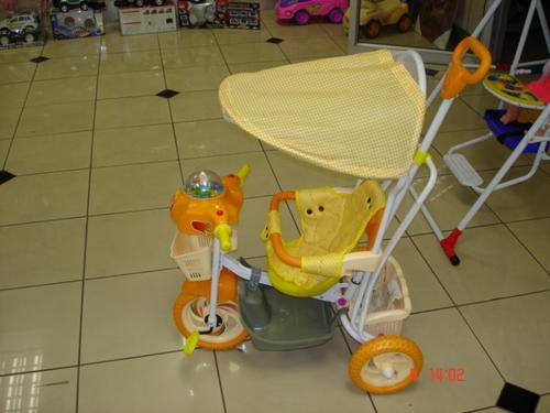 Tricycles with musicc and umbrella