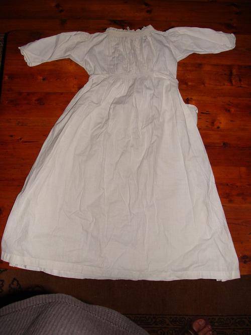Antique Victorian Christening Dress Beautiful lace and tucks