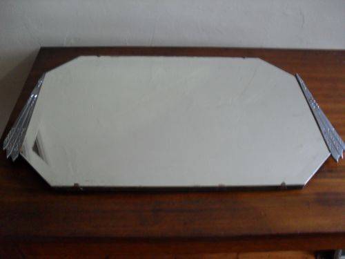 Beautiful Bevel-edged Art Deco Mirror.