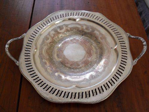 Silver Plated Tray. EPNS.