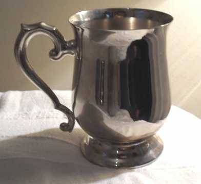Vintage Silver Plated Christening Mud