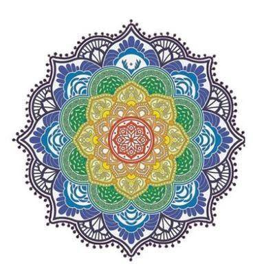 Flower Beach Throw