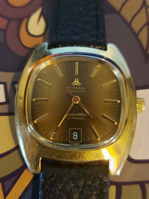 Vintage Mens Cyma automatic