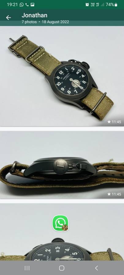 Hamilton Khaki Frogman Auto Divers