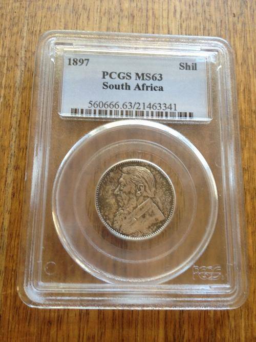 1897 PCGS MS63 1s