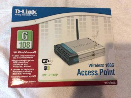 D-Link Wireless 108G Access point