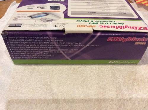 EZ Digital Music -Audio CD to MP3 convertor