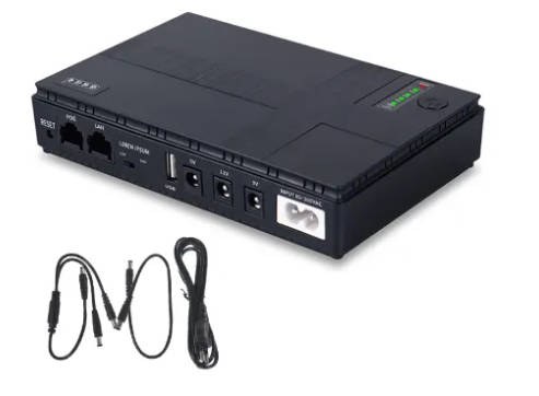 Mini DC UPS - Keep your fibre internet and mobile devices on during load shedding!