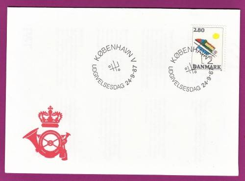 Denmark - 1987 - Abstact by Ejler Bille