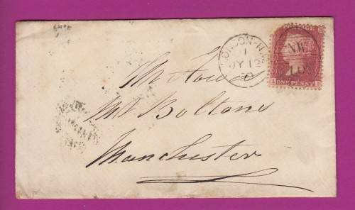Great Britain - Penny Red's on Cover - 12 Items - Auction specifically for boland202 by arrangement