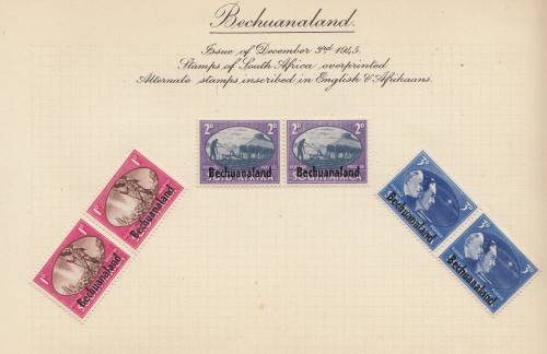 Victory and Peace - 1945 to 1946 - Album with Common and Unique Design Stamps