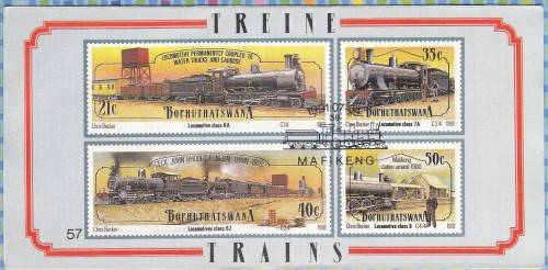 Bophuthatswana - Information Bulletin - 1991 - Trains