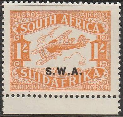 South West Africa SWA - 1930 - Airmail 2nd Printing