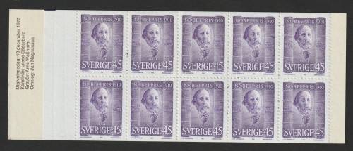 Sweden - 1970 -  Winners of the 1910 Nobel Prize - Complete Booklets