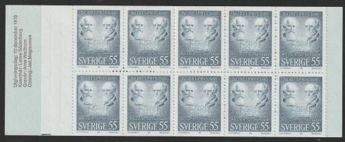 Sweden - 1970 -  Winners of the 1910 Nobel Prize - Complete Booklets