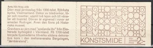 Sweden - 1970 - Swedish Art Forgings - Complete Booklet