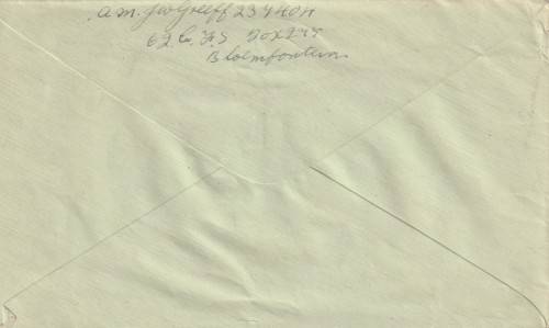 South Africa RSA - Army SWA Border War Covers (6) Active Service Censored