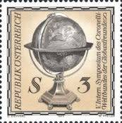 Austria - 1977 - Symposium of the Coronelli World Fedederation of Friends of the Globe