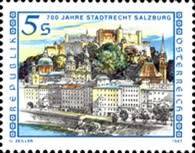 Austria - 1987 - 700th Anniversary of Salzburg`s Town Charter